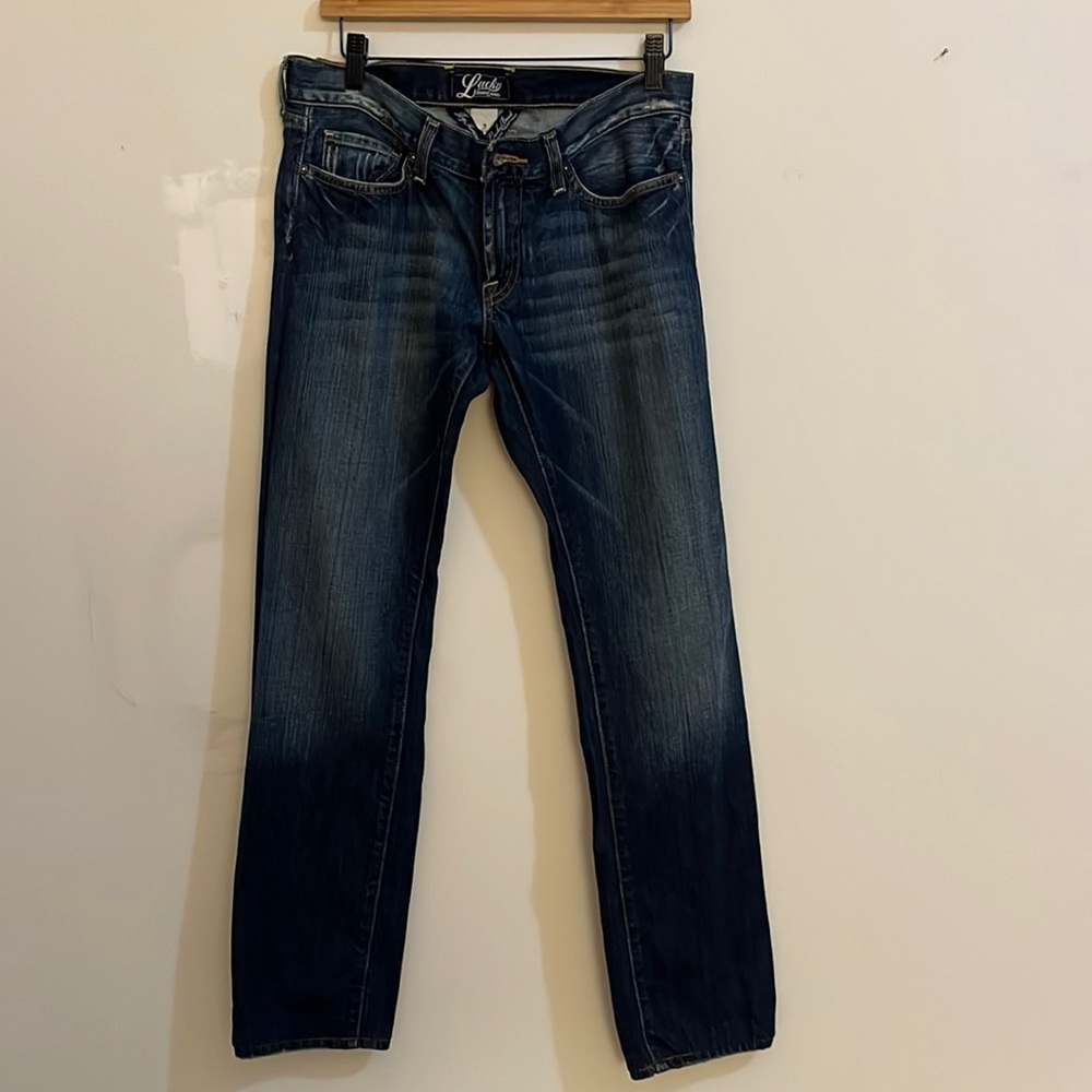 Lucky Brand Darkwash Lowrise Jeans Size 2